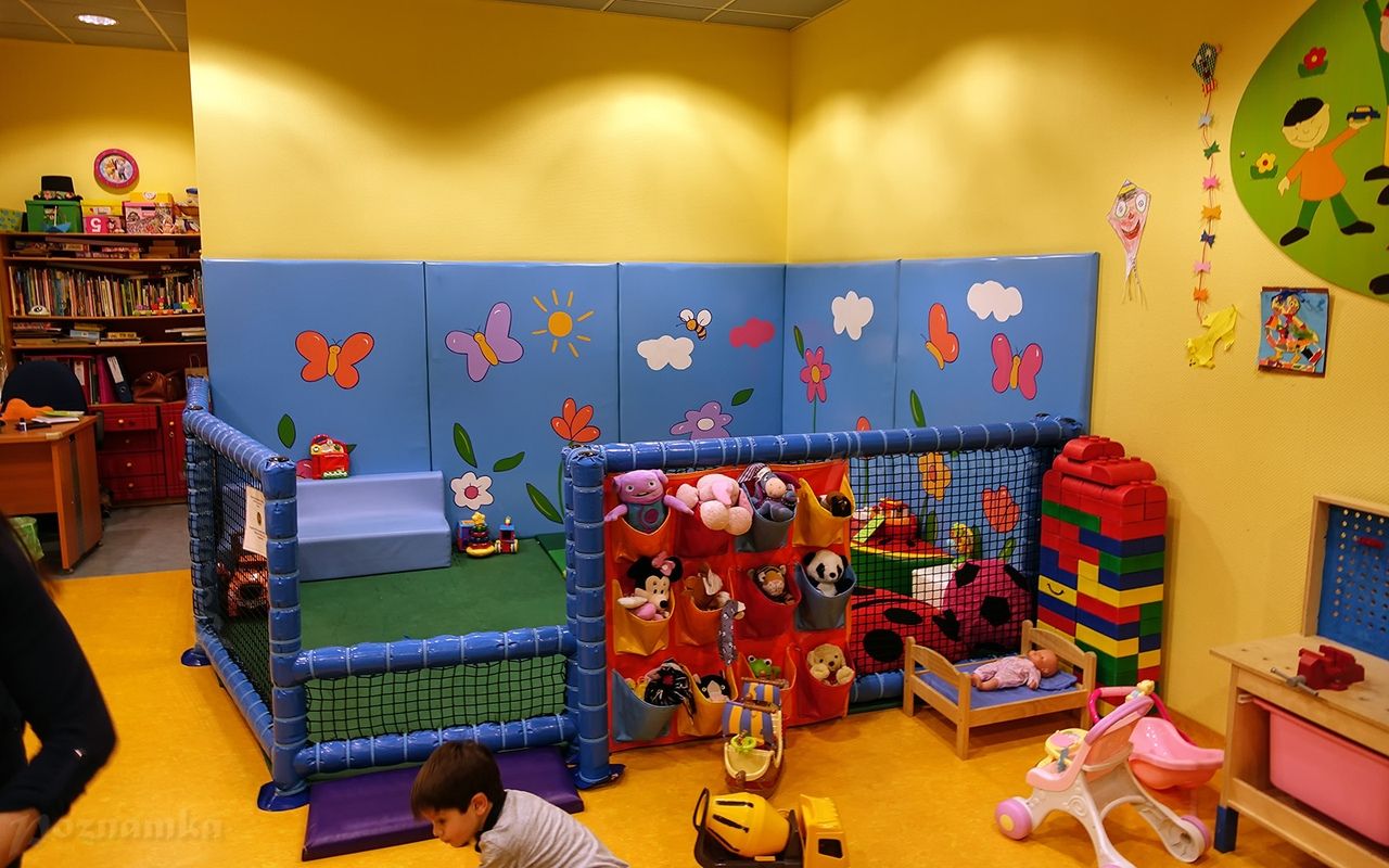 Детская комната в аэропорте Афин Элефтериос Венизелос